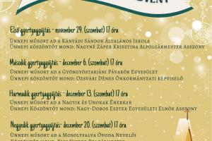 Gyöngyöstarjáni Advent 2025